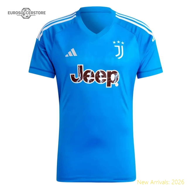 2023-2024 Juventus Home Goalkeeper Shirt (Blue)-Football Jersey Hub