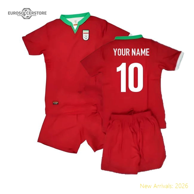 2016-2017 Republic of Iran Away Shirt + Shorts (Your Name)-Football Jersey Hub
