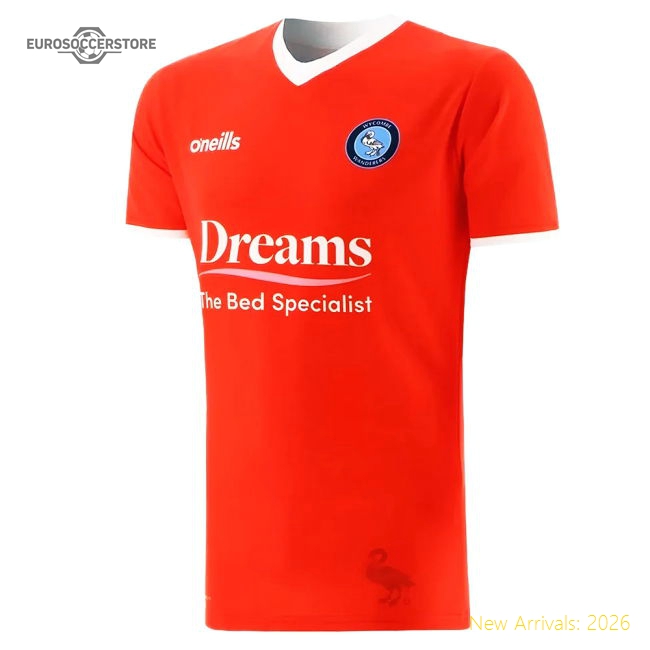 2022-2023 Wycombe Wanderers Away Shirt (Your Name)-Football Jersey Hub