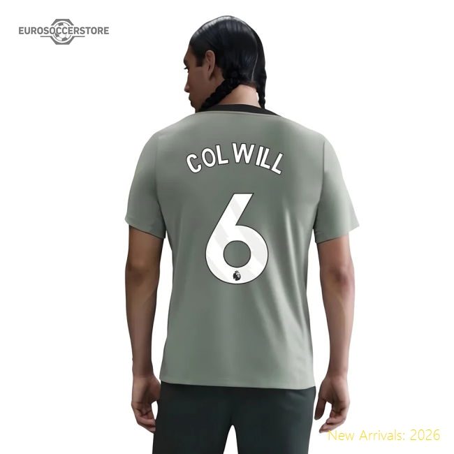 2025-2026 Chelsea Strike Training Shirt (Jade Green) (Colwill 6)-Football Jersey Hub