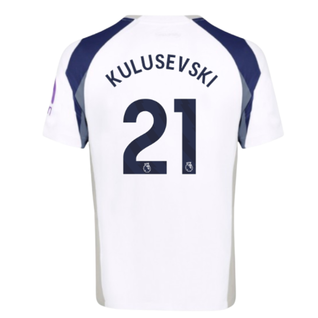 2025-2026 Tottenham Hotspur Home Shirt (Kulusevski 21)-Football Jersey Hub