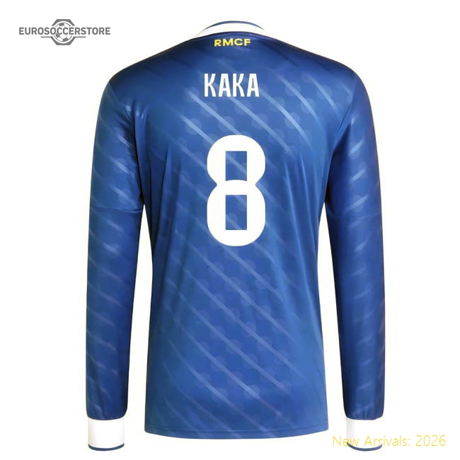 2025-2026 Real Madrid Long Sleeve Third Shirt (Kaka 8)-Football Jersey Hub