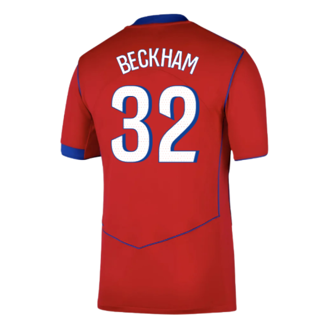 2025-2026 PSG Third Shirt (Beckham 32)-Football Jersey Hub