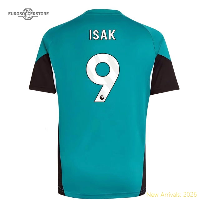 2025-2026 Liverpool EU Training Jersey (Green) - Kids (Isak 9)-Football Jersey Hub