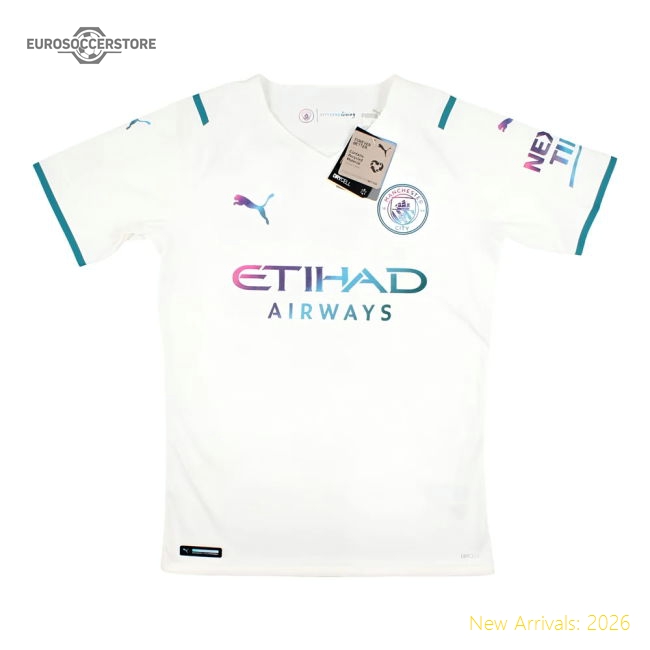 2021-2022 Manchester City Away Promo Jersey (No Sponsor)-Football Jersey Hub