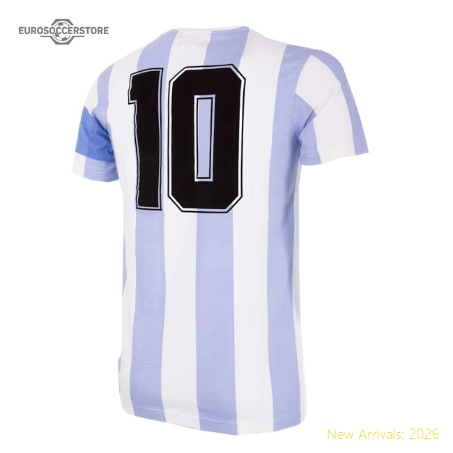Argentina Capitano T-Shirt-Football Jersey Hub
