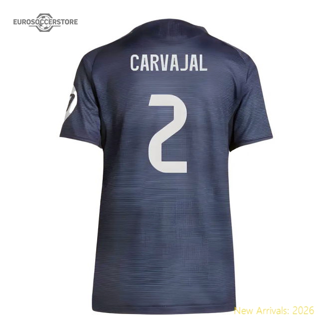 2025-2026 Real Madrid Authentic Away Shirt (Ladies) (Carvajal 2)-Football Jersey Hub