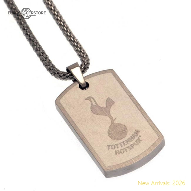Tottenham Hotspur FC Icon Dog Tag & Chain-Football Jersey Hub