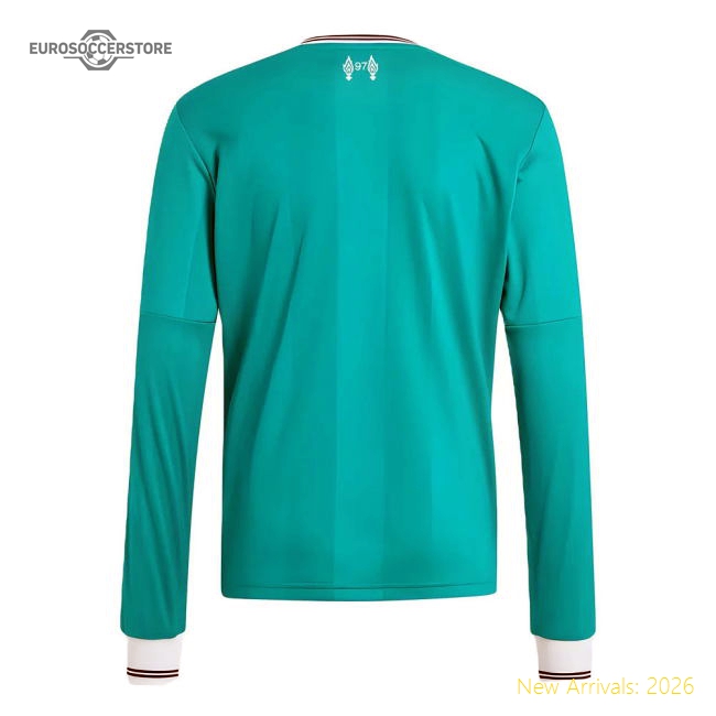 2025-2026 Liverpool Long Sleeve Third Shirt (Kids)-Football Jersey Hub