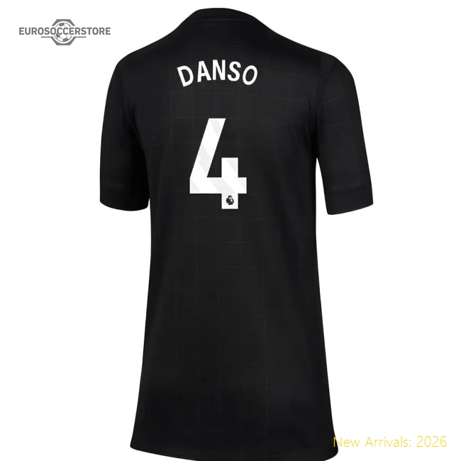 2025-2026 Tottenham Away Shirt (Kids) (Danso 4)-Football Jersey Hub