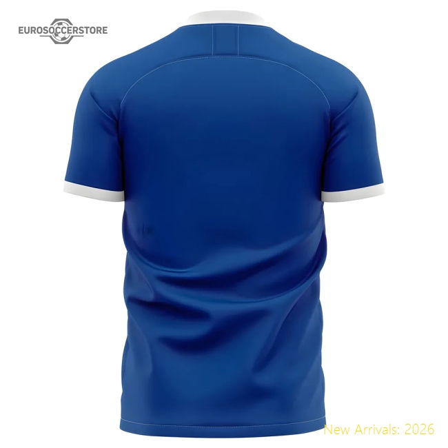 2025-2026 Tenerife Home Concept Football Shirt-Football Jersey Hub