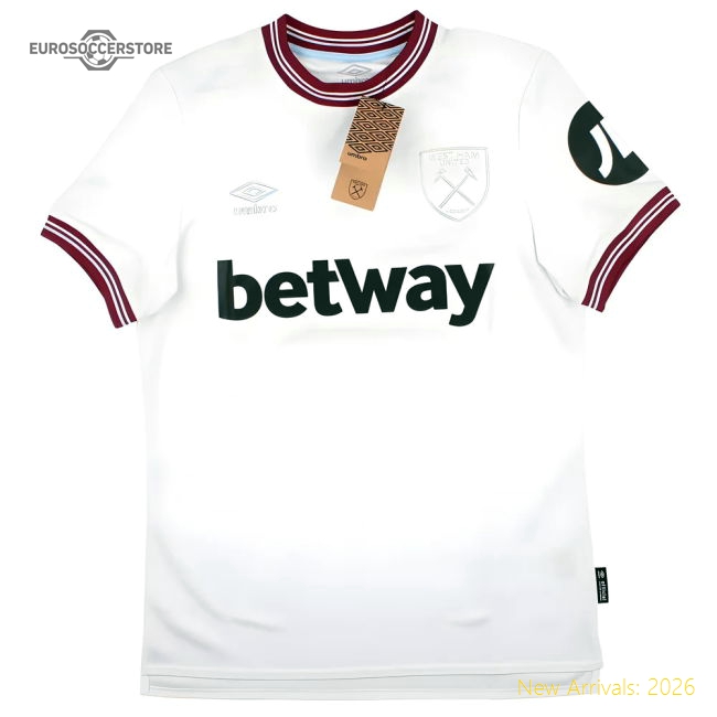 2023-2024 West Ham United Away Shirt-Football Jersey Hub