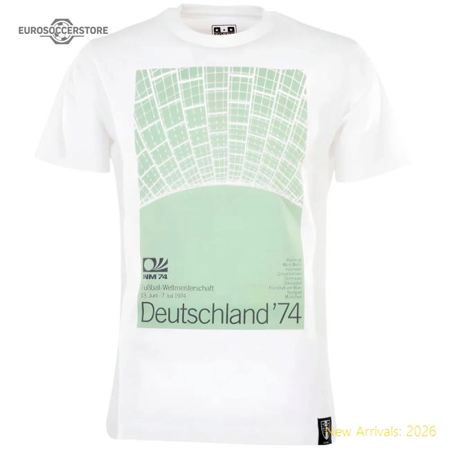 Pennarello: World Cup - Deutschland 1974 T-Shirt - White-Football Jersey Hub