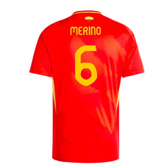 2024-2025 Spain Home Shirt (Merino 6)-Football Jersey Hub