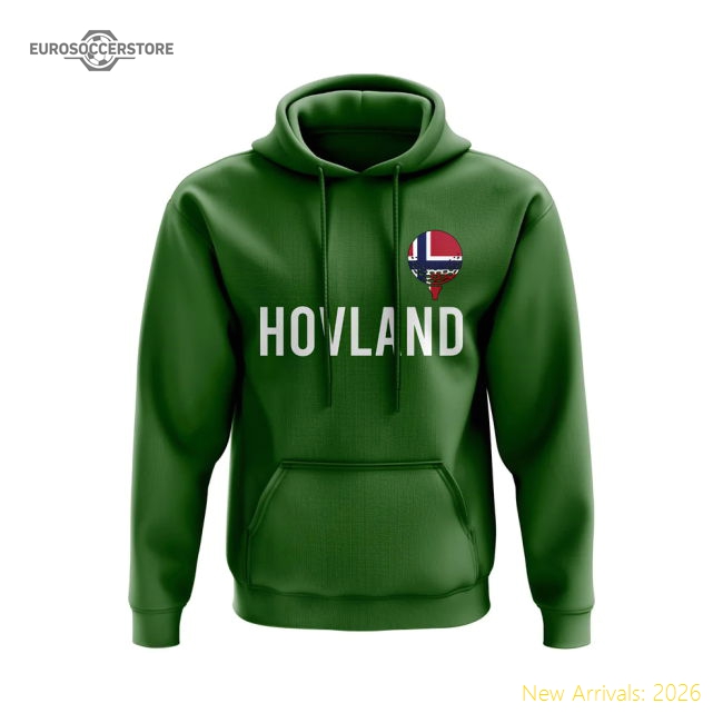 Viktor Hovland Norway Golf Hoody (Green)-Football Jersey Hub