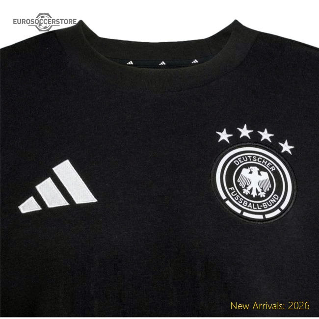 2026-2027 Germany DNA Sweat Top (Black)-Football Jersey Hub