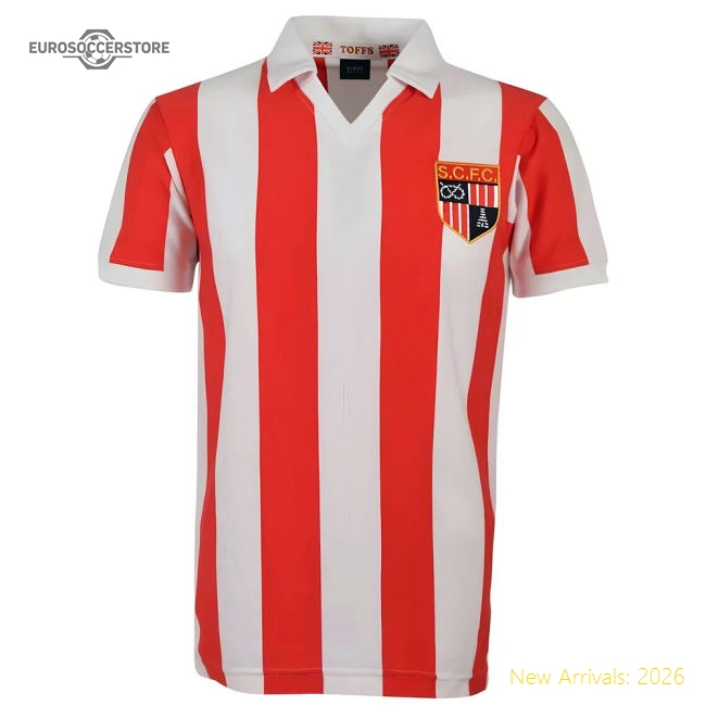 Stoke City 1981-83 Retro Football Shirt-Football Jersey Hub