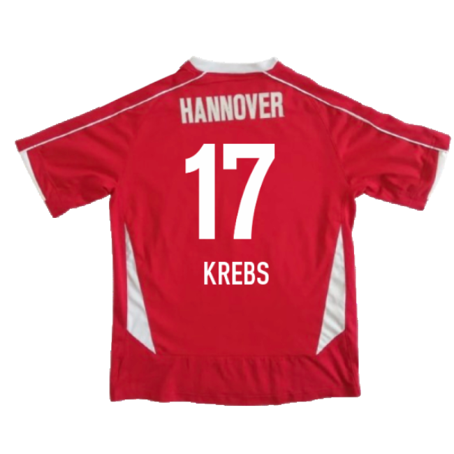 Hannover 2008-09 Home Shirt ((Excellent) M) (Krebs 17)-Football Jersey Hub