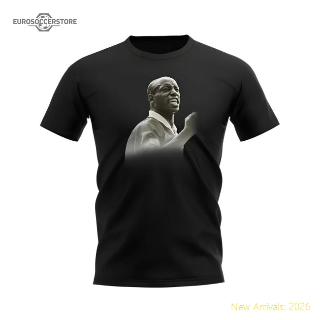 Ian Wright Arsenal Legend T-Shirt (Black)-Football Jersey Hub