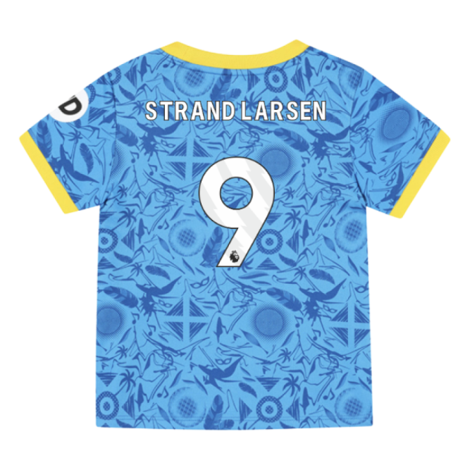 2025-2026 Wolves Third Infant Kit (Strand Larsen 9)-Football Jersey Hub