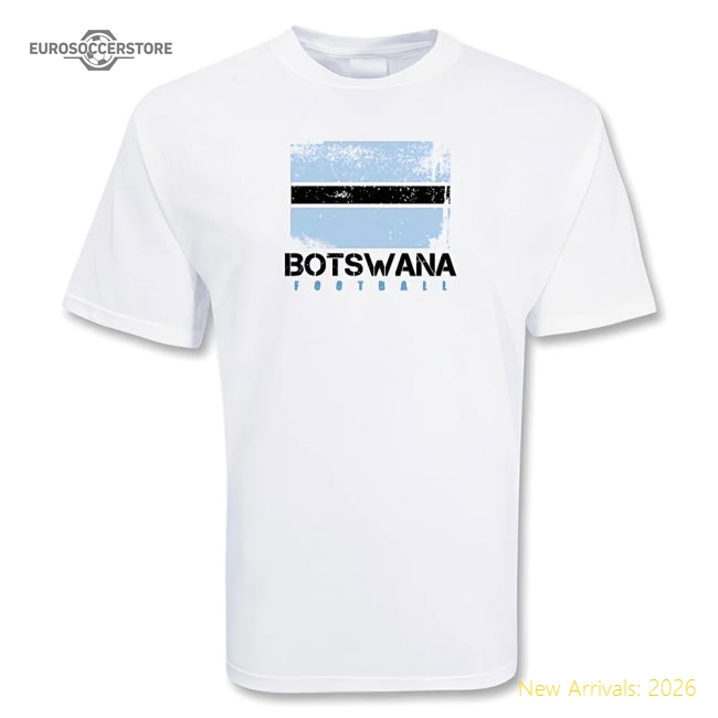 Botswana Football T-shirt-Football Jersey Hub