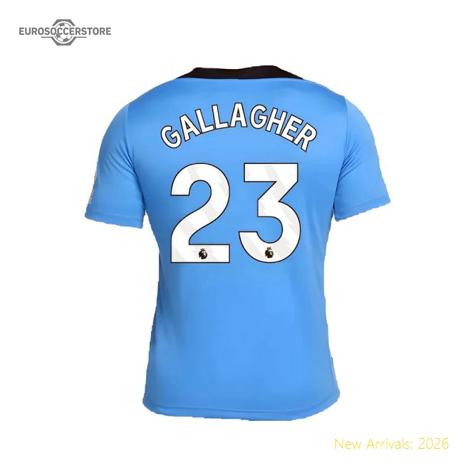 2024-2025 Chelsea Strike Dri-FIT Knit Shirt (Light Photo Blue) (Gallagher 23)-Football Jersey Hub