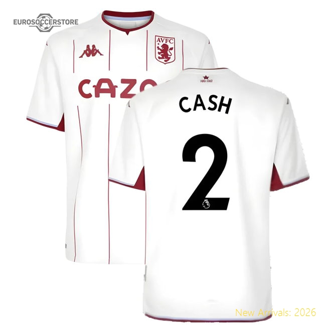 2021-2022 Aston Villa Away Shirt (CASH 2)-Football Jersey Hub