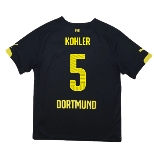 Borussia Dortmund 2014-16 Away Shirt ((Excellent) S) (Kohler 5)-Football Jersey Hub