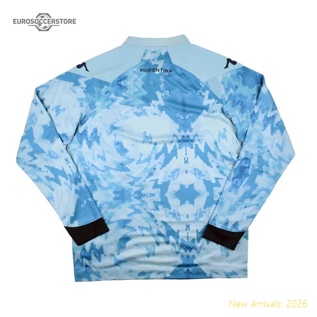 2023-2024 Fiorentina Pre-Match Training Top (Blue)-Football Jersey Hub