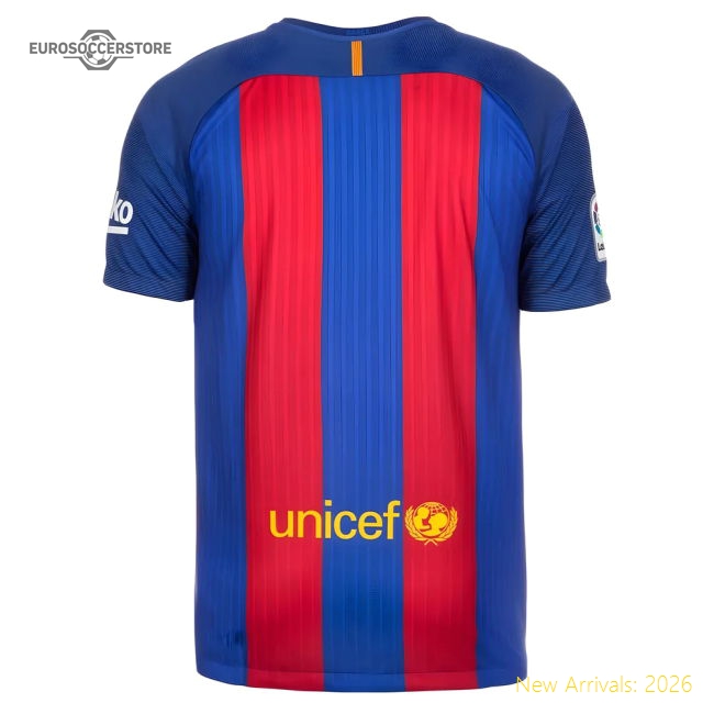 2016-2017 Barcelona Home Shirt-Football Jersey Hub