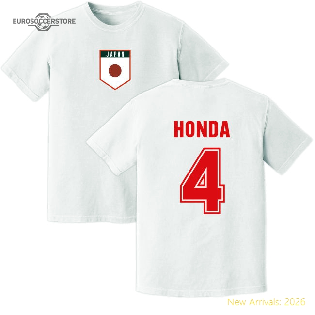 Honda Japan Training Jersey (White)-Football Jersey Hub