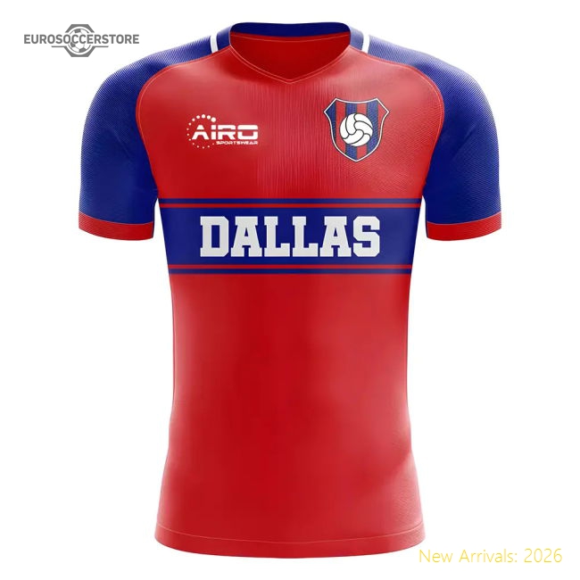 2025-2026 Dallas Home Concept Football Shirt-Football Jersey Hub