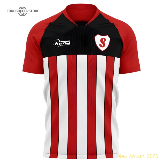 2025-2026 Southampton Home Concept Football Shirt-Football Jersey Hub