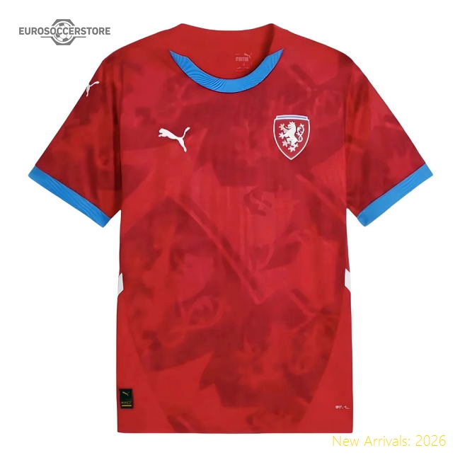 2024-2025 Czech Republic Home Shirt-Football Jersey Hub