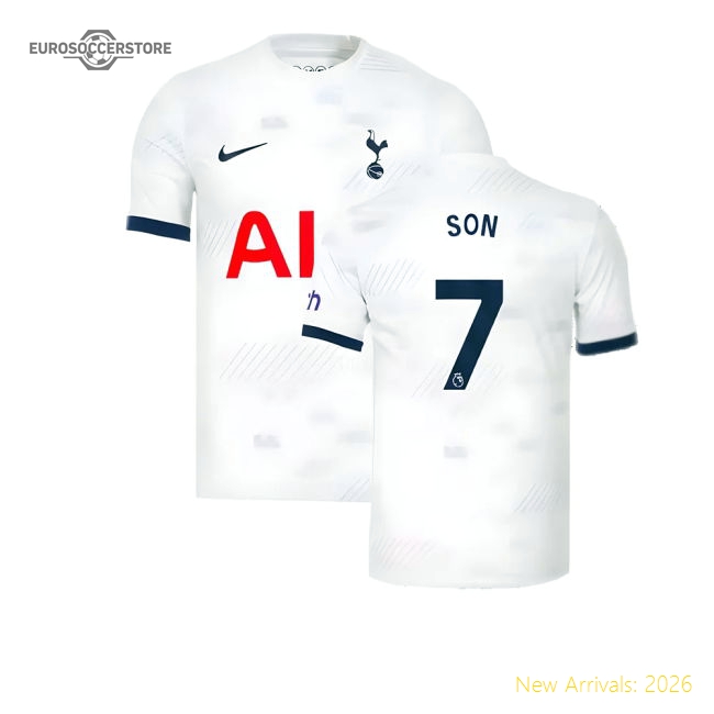 2023-2024 Tottenham Hotspur Home Shirt (Son 7)-Football Jersey Hub