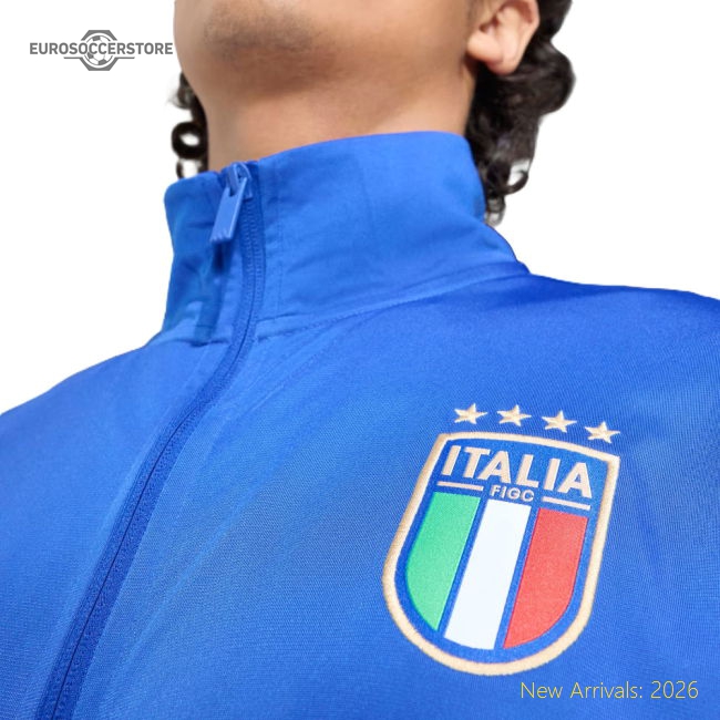 2025-2026 Italy DNA Track Top (Blue)-Football Jersey Hub