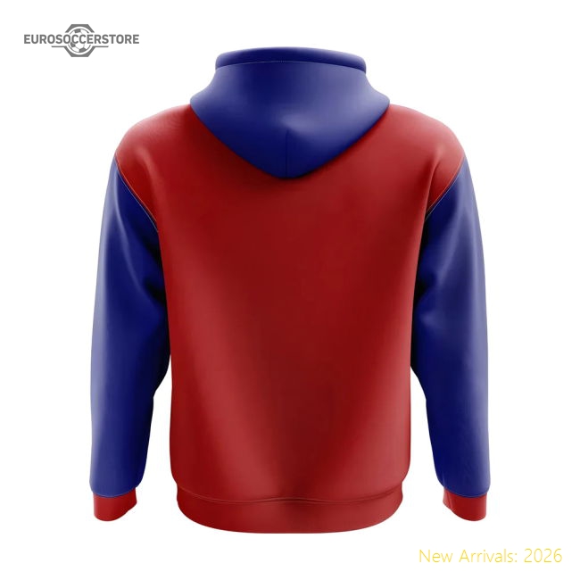 Myanmar Concept Country Football Hoody (Red)-Football Jersey Hub