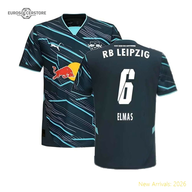 2024-2025 Red Bull Leipzig Third Shirt (Elmas 6)-Football Jersey Hub