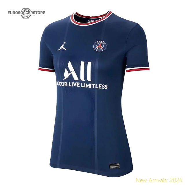 PSG 2021-2022 Womens Home Shirt-Football Jersey Hub