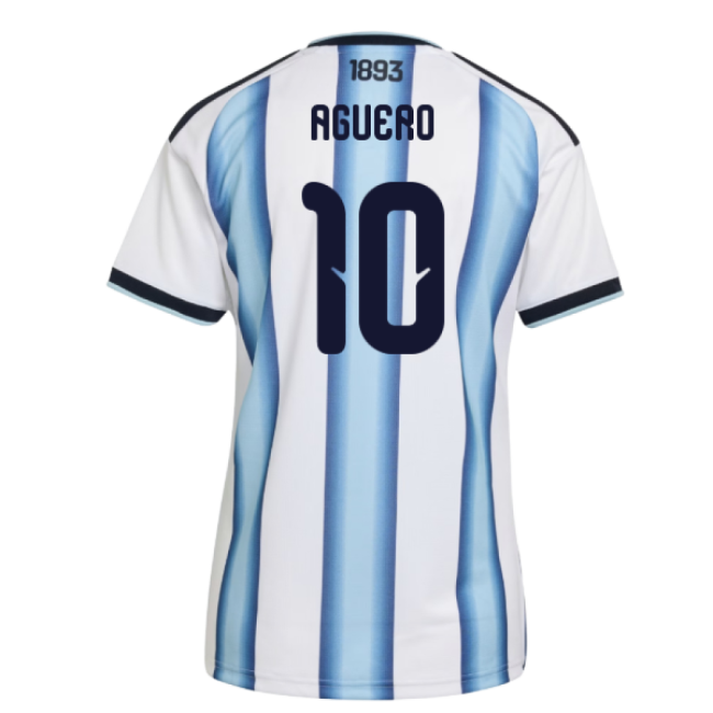 2026-2027 Argentina Home Shirt (Womens) (Aguero 10)-Football Jersey Hub