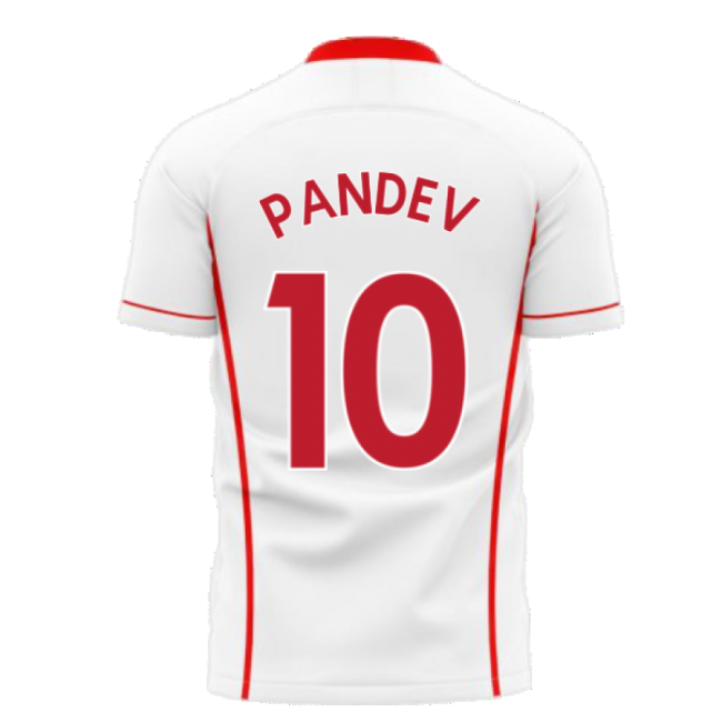 North Macedonia 2025-2026 Away Concept Shirt (Libero) (Pandev 10)-Football Jersey Hub