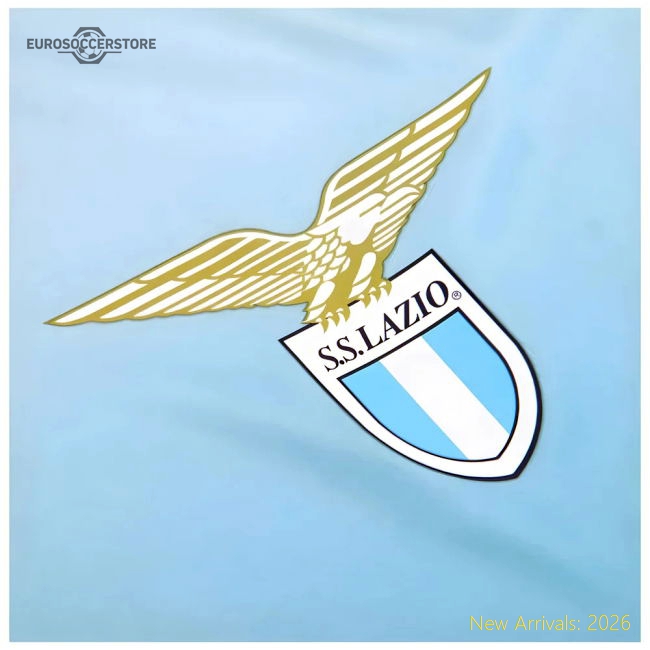 2024-2025 Lazio Graphic Training Shirt (ice Blue)-Football Jersey Hub