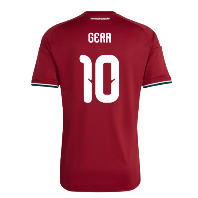 2026-2027 Hungary Home Shirt (Gera 10)-Football Jersey Hub