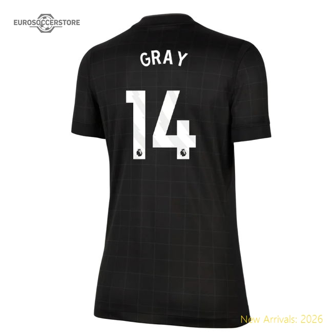 2025-2026 Tottenham Away Shirt (Womens) (Gray 14)-Football Jersey Hub