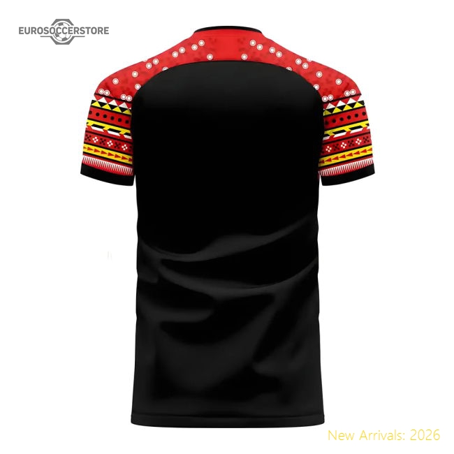 Belgium 2025-2026 Away Concept Football Kit (Libero) (E HAZARD 10)-Football Jersey Hub