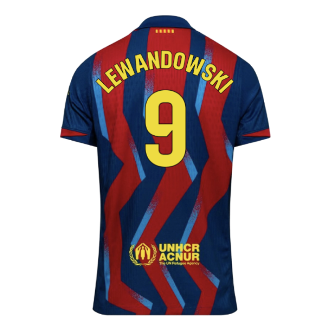 2025-2026 Barcelona Authentic Dri-Fit SE Fourth Shirt (Lewandowski 9)-Football Jersey Hub