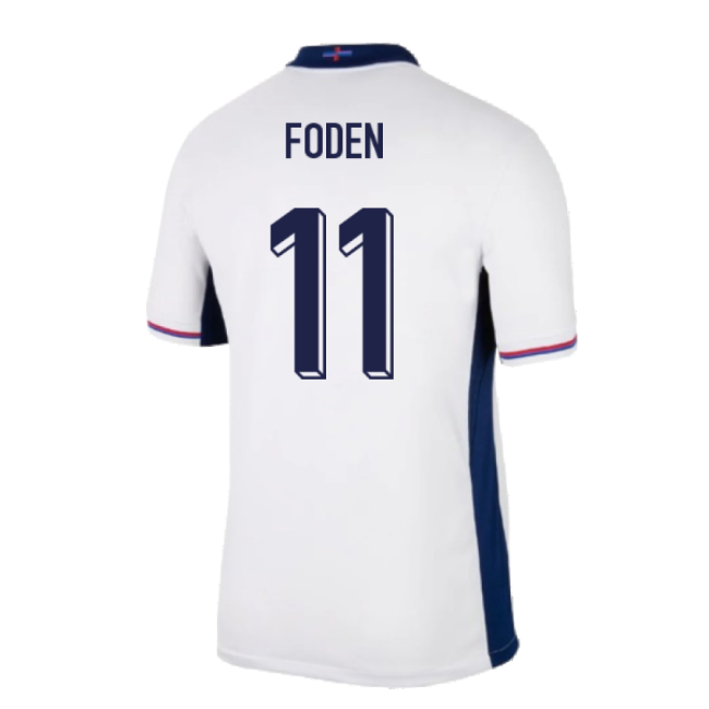 2024-2025 England Home Shirt (Foden 11)-Football Jersey Hub
