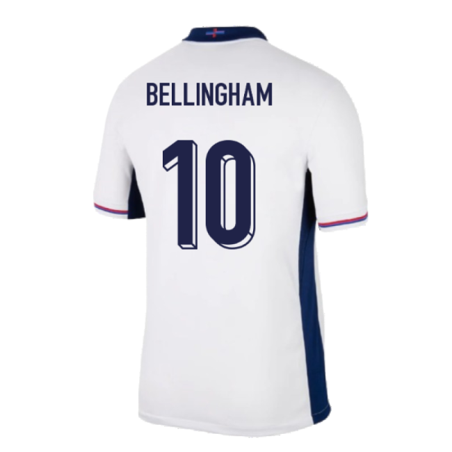 2024-2025 England Home Shirt (Bellingham 10)-Football Jersey Hub