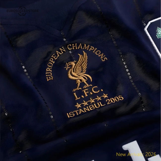 Liverpool Retro 2005 Istanbul Long Sleeve Goalkeeper Jersey-Football Jersey Hub