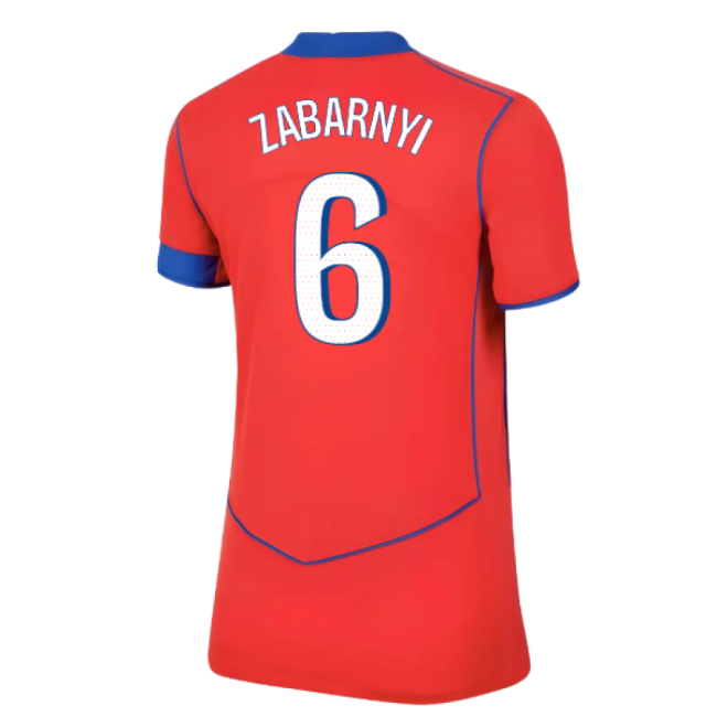 2025-2026 PSG Third Shirt (Womens) (Zabarnyi 6)-Football Jersey Hub
